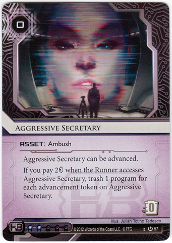 Aggressive Secretary 